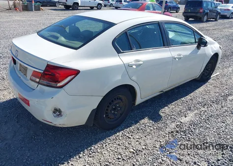 2014 Honda Civic Lx из США, поврежденный, VIN 2HGFB2F51EH552419